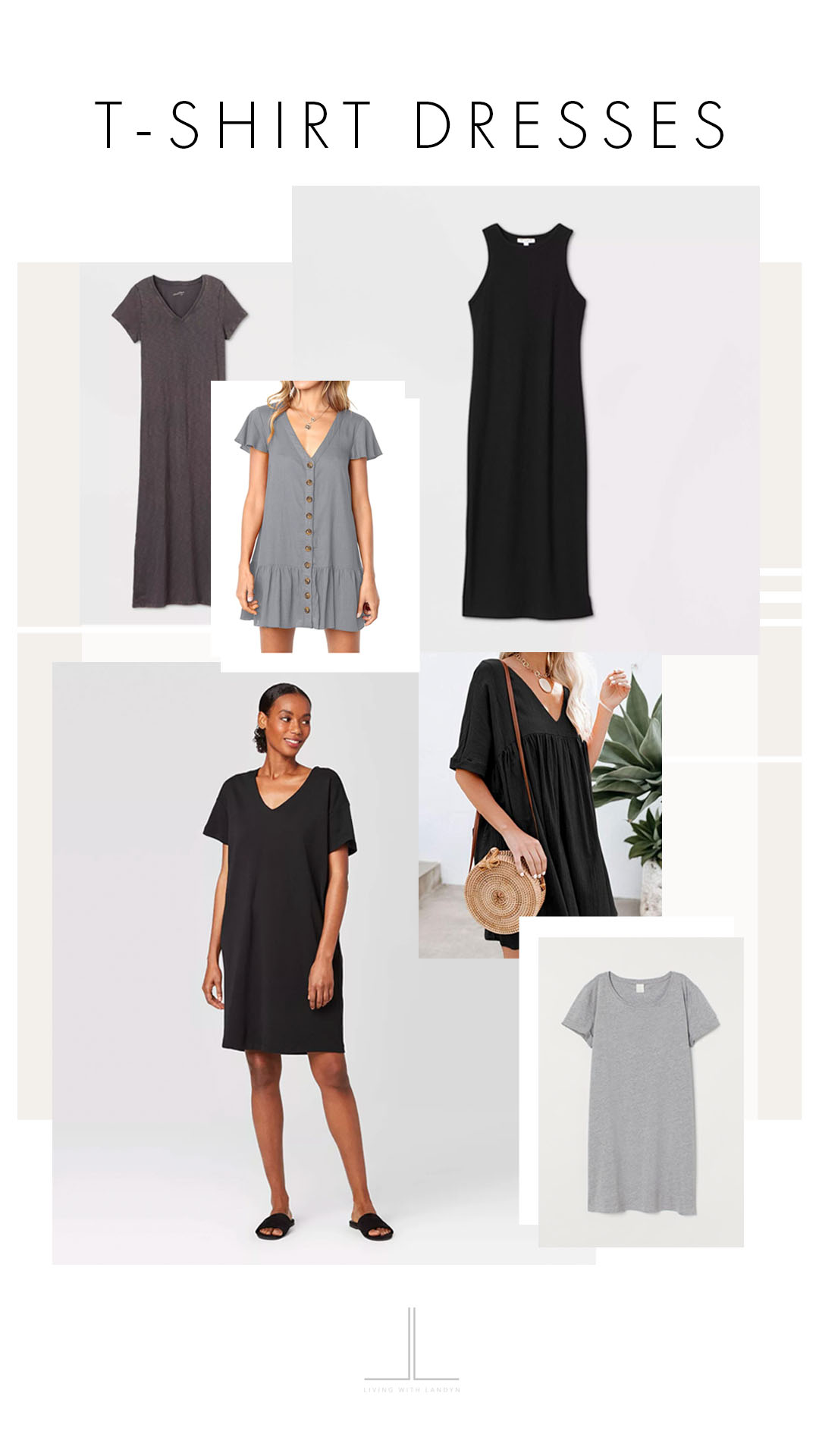 Are t shirt dresses in style on sale